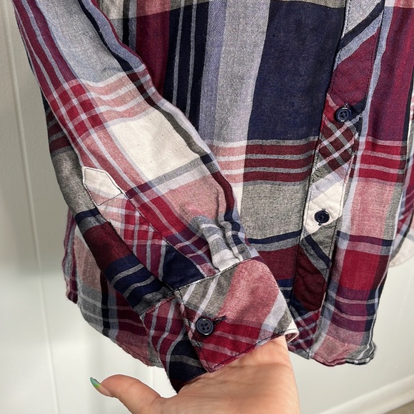 Rails Plaid Soft Button Front Shirt - Picture 4 of 8